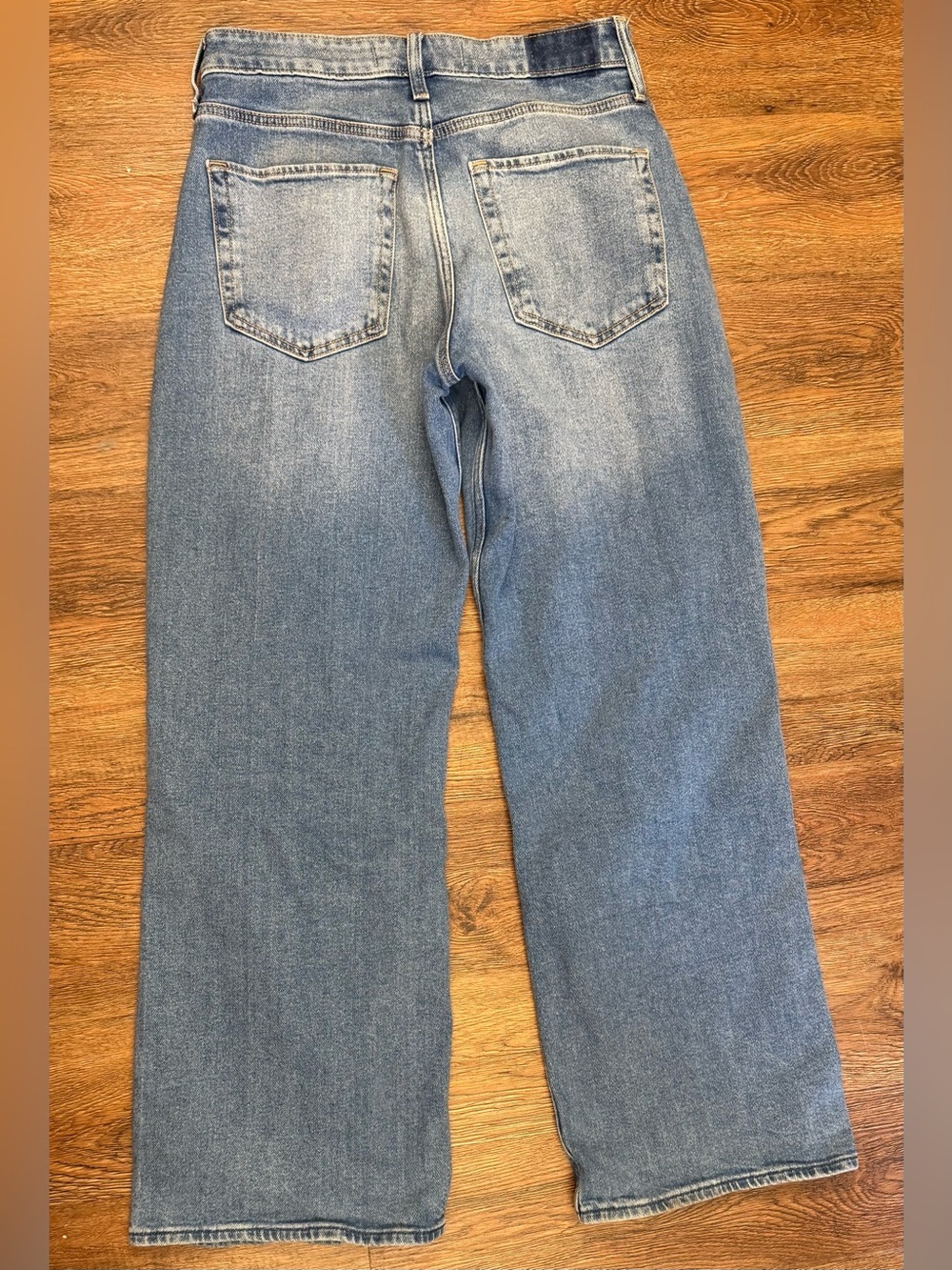 Hollister High Rise Vintage Baggy Jeans Distressed W26 L29 (Size 3S) - Picture 2 of 9